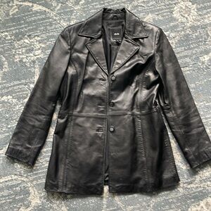 JLC New York Black Leather Jacket